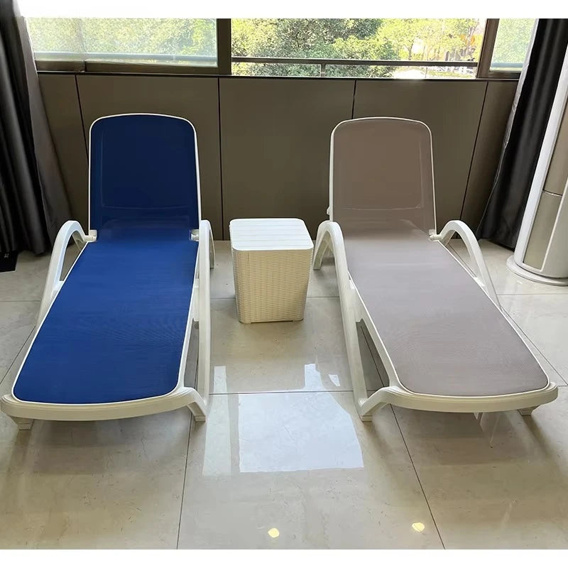 Juecheng Pool Outdoor Day Bed Outdoor Sunbed Hotel Garden Furniture Beach Sun Lounger
