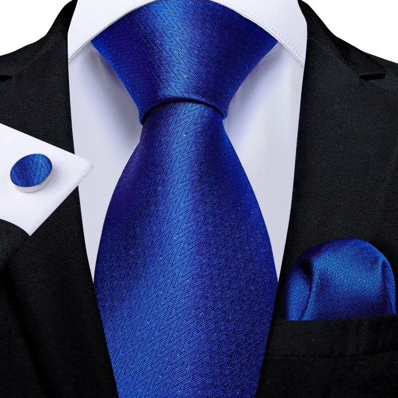 8cm Men's Polyester Ties Pocket Square Cufflinks Green Gold Paisley Wedding Party Accessories Necktie Gift