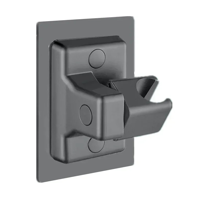Adjustable Shower Head Holder Wall Mounted Bath Bracket Self-Adhesive Showerhead Handheld Trestle Bathroom Accessories