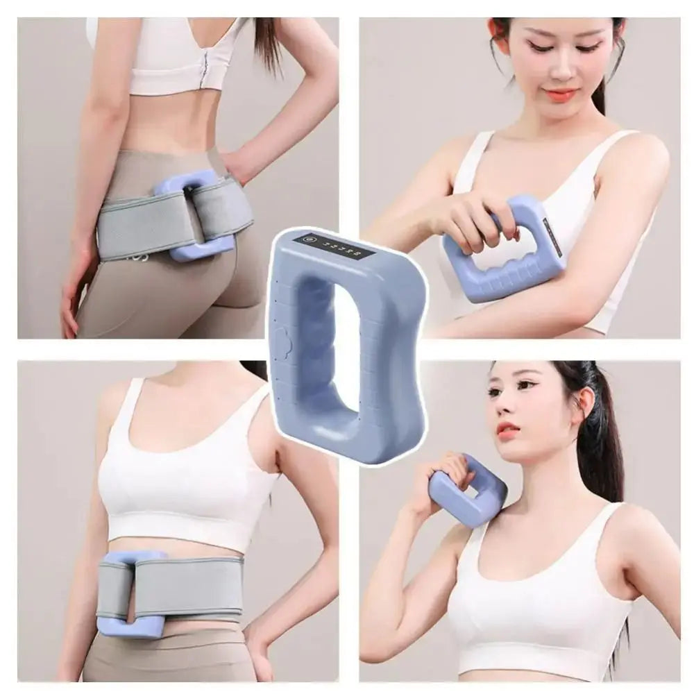 Portable Electric Fascia Massage Ring Adjustable Speed Ergonomic Electric Body Slimming Machine Fat Burning Compact Size
