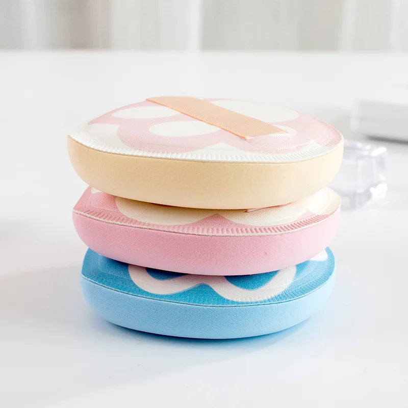Cute Powder Sponge Puffs Foundation Cream Cushion Puff Cat Claws Shape Makeup Sponge Air Cushion Beauty Cosmetics Tools Portable