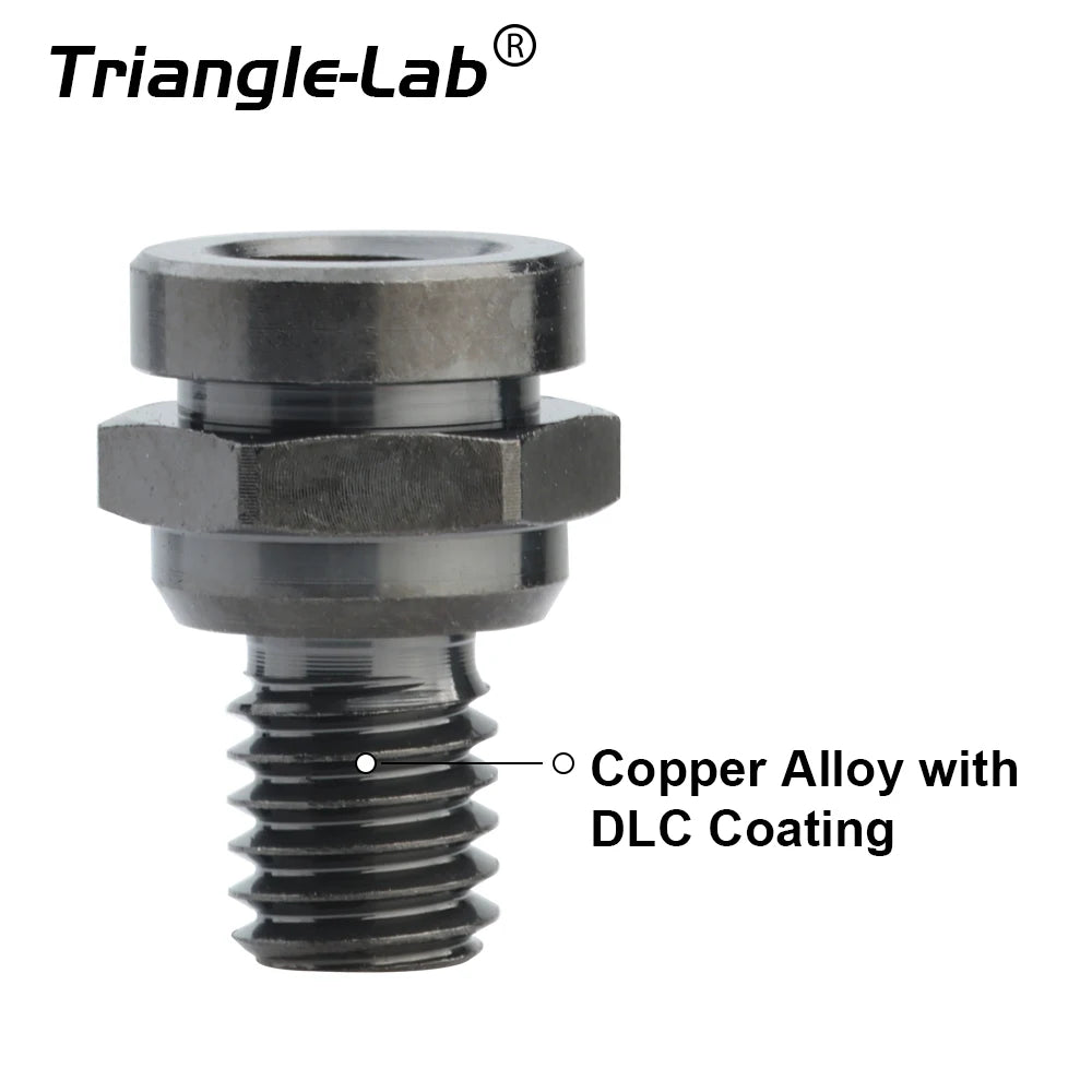 Trianglelab MZE™ DLC V6 Melt Zone Extruder Increase Flow for V6 Nozzle CHC Hotend CHC XL Rapido Hotend Voron 3D Printer