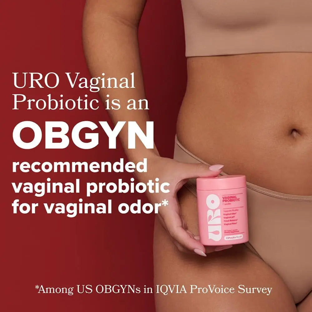 O Positiv Vaginal Probiotics for Women pH Balance, Vaginal Odor & Flora - Vaginal Healthy Supplement - 60 Vegan Capsules