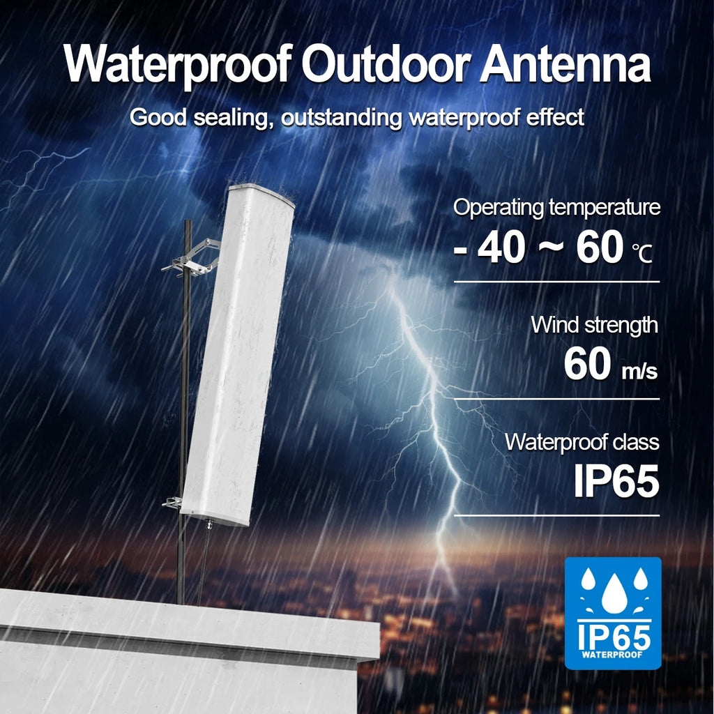 15dbi Outdoor Antenna For Cell Phone Repeater Rural Area 2G 3G 4G Cellular Network Amplifier Antenna 698-2700mhz Panel  Anten