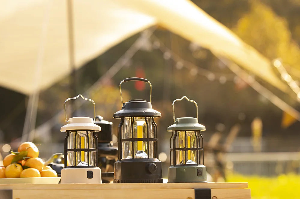 Outdoor Camping Lights Tent Portable Horse Lights Gifts Ningbo Retro Charging Camp Lights