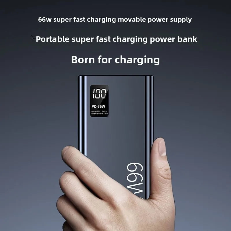 (CCC)66W 10000/20000/30000mAh Fast Charging and Large Capacity POWER BANK for Iphone Android Phone Powerbank