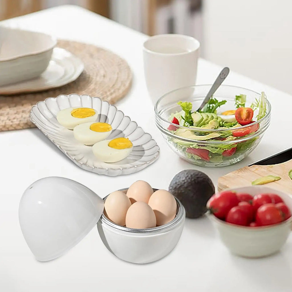 Microwave Boiled Egg Cooker For Hard Soft Rapid Eggs Kitchen Gadgets For Quick Egg Boiling Cooking Accessories