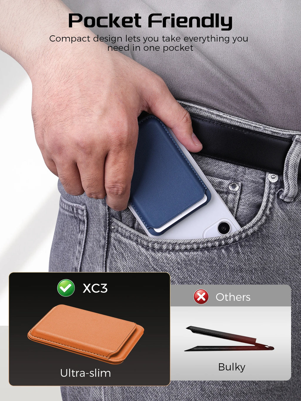 3 in 1 MagSafe Magnetic Leather Card Holder Foldable Phone Stand Wallet Case For iPhone 17 16 15 14 13 12 Pro Max Card Pocket