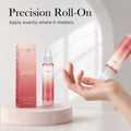 10ML Roll‑On Women Body Perfume Oil, Portable Floral Oriental Fruity Fragrance Body Oil, Juicy Peach Rose Scent for Dating