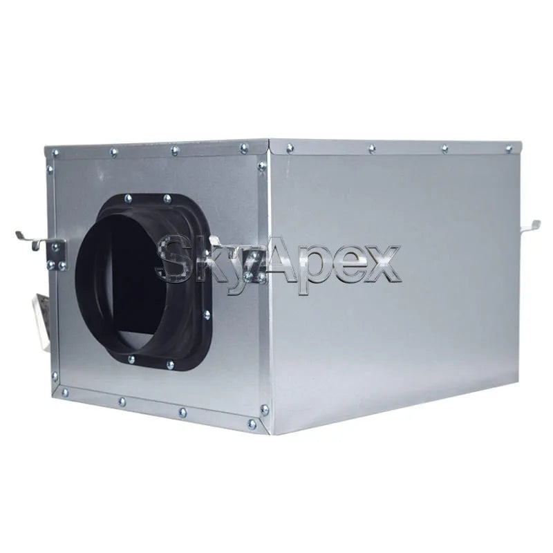 Industrial Quiet Strong Wind Exhaust Fan Sealed Wiring Box Safe Ventilation Device For Mall Office Building Air Circulation