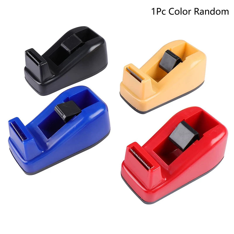 Large Stationery Tape Dispenser Adhesive Tape Cutter Sealing Tape Table Base Dispenser Packaging Tapes Dispenser Office Supplies