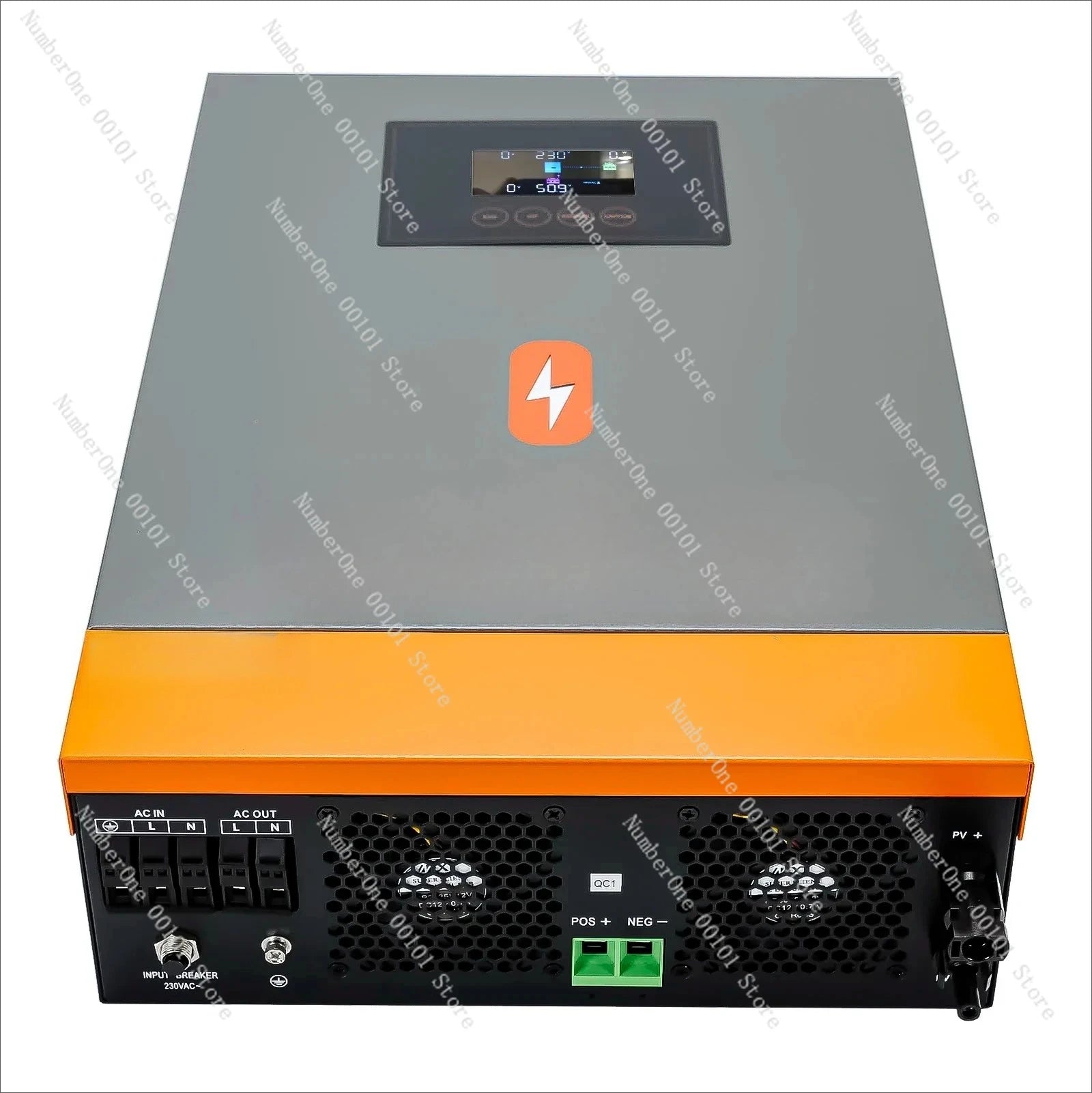 6.2KW 4.2KW 3.6KW Hybrid Solar Inverter On Grid Pure Sine Wave Inverter 24V 48V 230V PV Input Max 500vdc MPPT 120A Charger