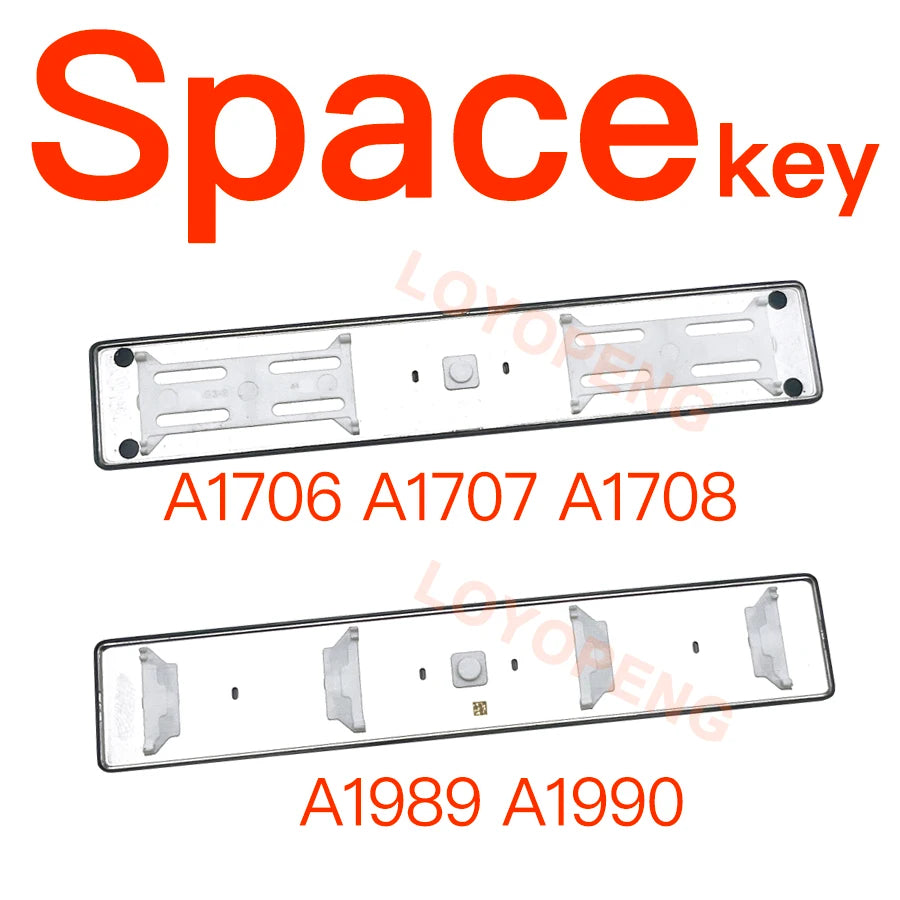Replacement Keycap Single Key or Hinge 2016-2019 For MacBook Pro Retina 13" 15" A1706 A1707 A1708 A1989 A1990