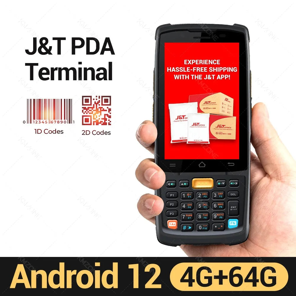 IData K3 Pro Android 12/14 with 1d 2D Barcode Handheld Terminal PDA Data Collector 4G For Flash kit, J&T, SPX, Ninja Express