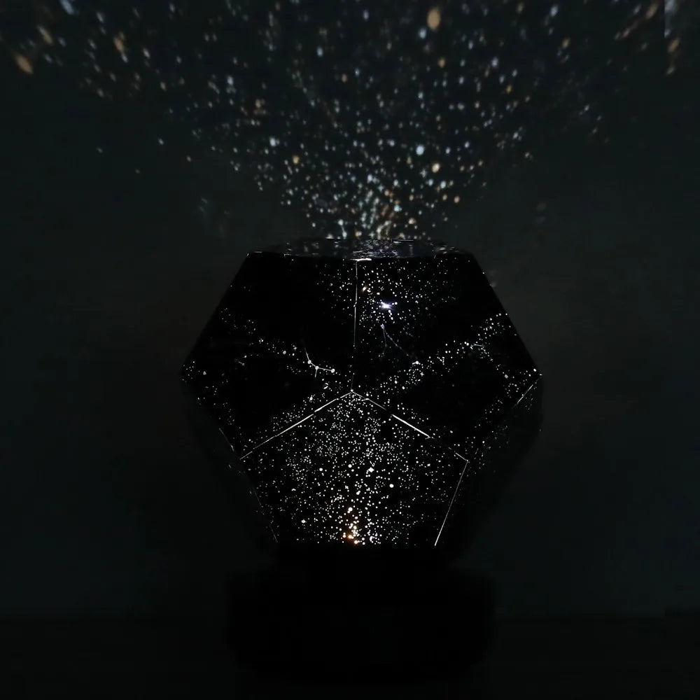3D Projection Star Projector Light ABS And PET Material DC 5V Starry Night Lamp USB Powered Easy Assembly Planetarium Light