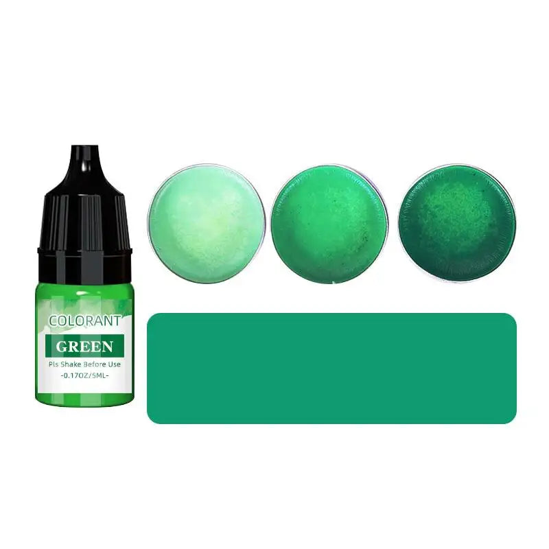 5ml/Bottle Candle Wax Pigment Colorant Non-Toxic Soy Candle Wax Pigment Liquid Dye Soy Wax DIY Soap Dyes Candle Making Supplies