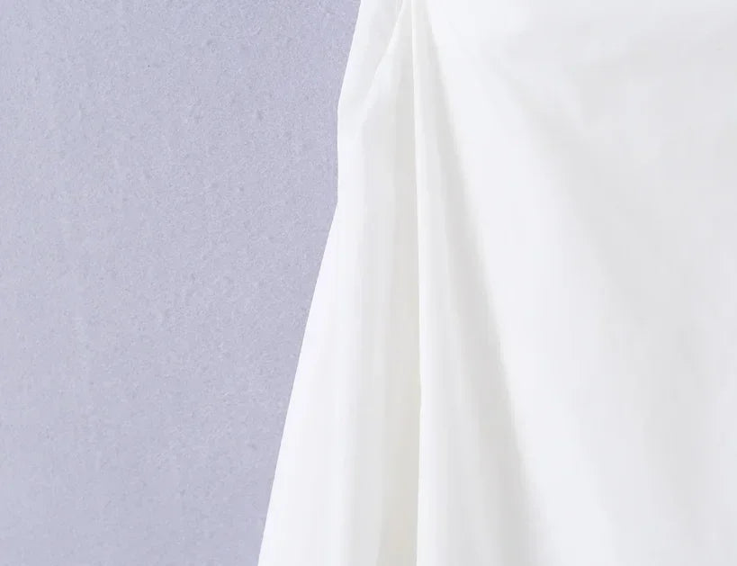 Chic Women White Ruched Waist Maxi Dress Sexy Sleeveless Halter Neck A Line Vestidos Elegant Daily New Party Street Summer Gowns