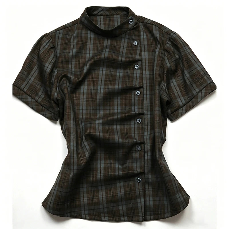 Y2K Gothic Aesthetic Top Square Neck Women's Retro Harajuku Fashion Casual Fairy Style Sweet and Cute Emotional Girl