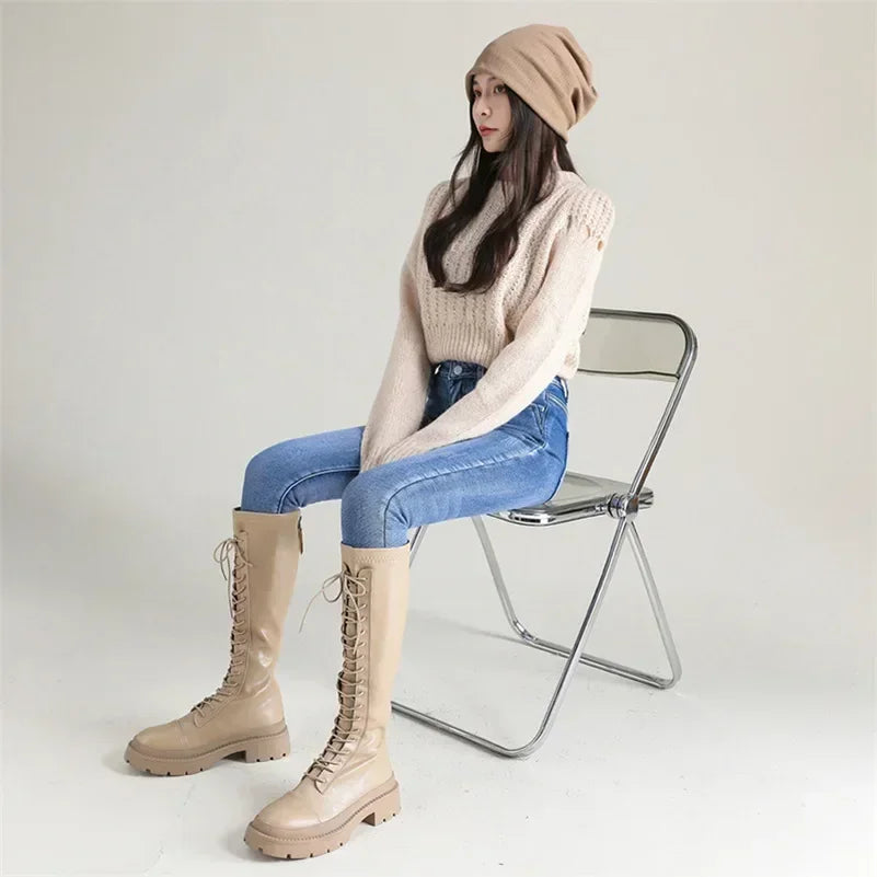 Lady Plush Thermal Jeans Winter Snow Warm Stretch Thin Jeans Women Fleece Pencil Pants Fashion Straight Leg Denim Trousers