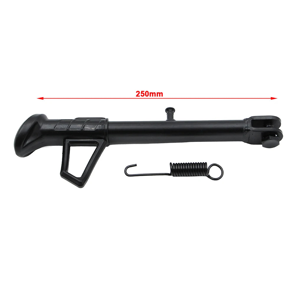 E-Bike Scooter 250/270/290mm Kickstand Side Supports Stand Electric Dirt Bike Moped Parking Bracket Modified Accessories