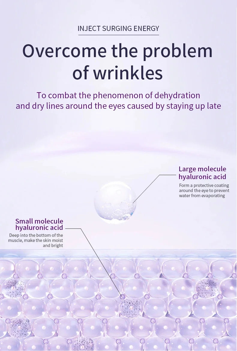 Anti Wrinkle Anti Dark Circle Eye Cream Roller Massager Moisturizing Eye Bags  Retinol Anti Aging Eye SkinCare Products O'CHEAL