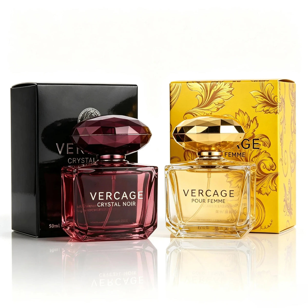 Luxury JEAN MISS Perfume for Women, Elegant Teardrop Bottle with Crystal Diamond Cap, Romantic Floral Long Lasting Eau de Parfum