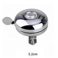 5.2cm Retro Bicycle Bell Nostalgic Cycling Doorbell Silver/Black Folding Road Electric Bikes Iron & Plastic Handlebar Accessory