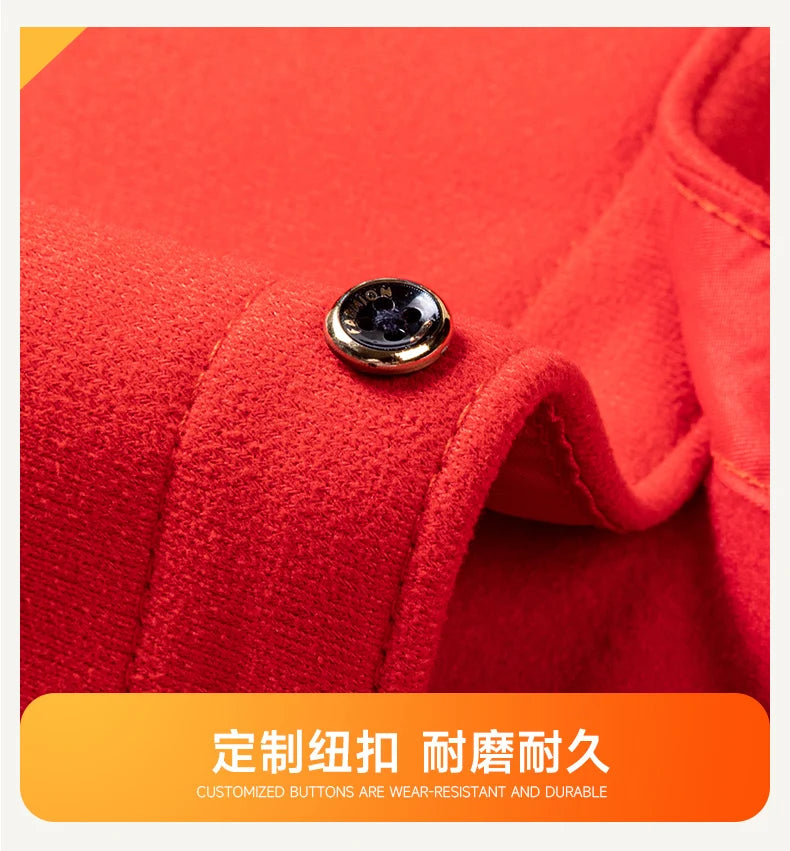 Autumn Winter New Fleece Plaid Shirt For Men Business Thickened Warm Double-sided Fleece Casual Non-ironing Fashion Check Shirts