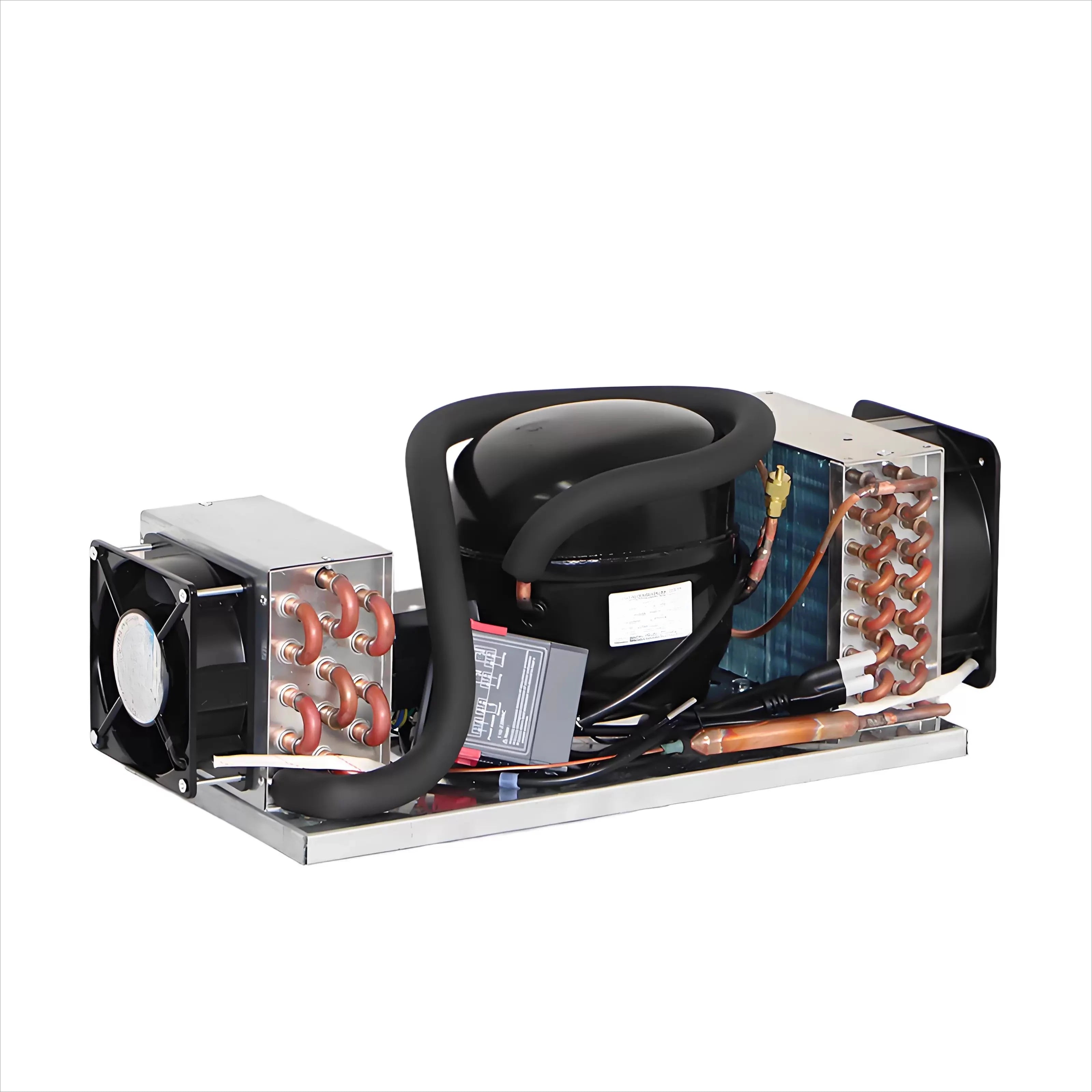 QD52A Small Air-cooled Unit 220VR134a Refrigeration Integrated Unit Can Be Turned on For Refrigeration and Temperature Control