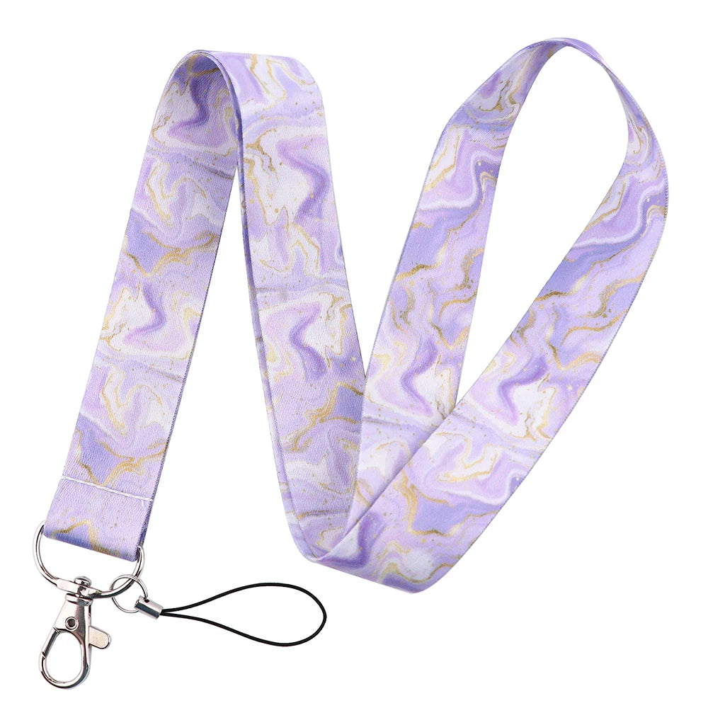 100 Designs Cute Art Lanyard for Keys Chain Badge Holder ID Credit Card Pass Hang Rope Lariat Mobile Phone Charm Accessories