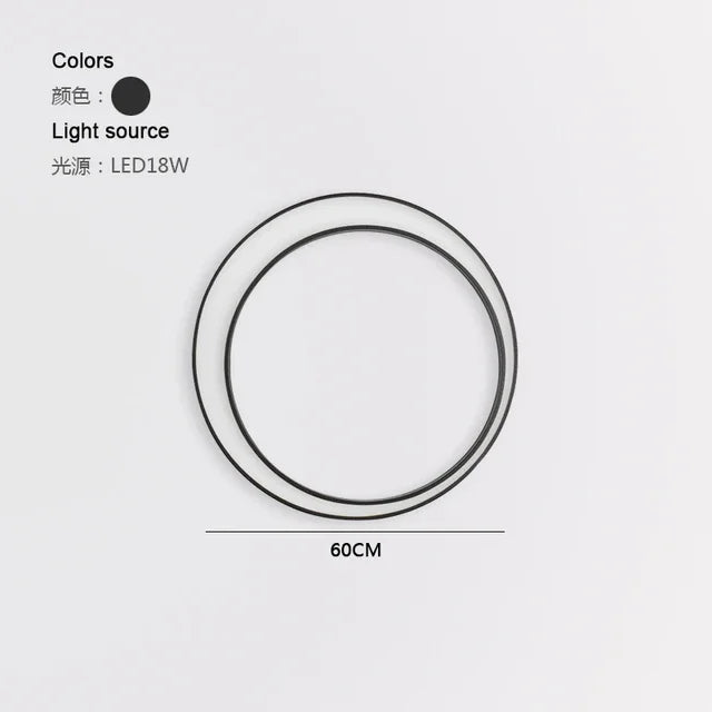 Modern IP65 Waterproof LED Outdoor Wall Light Villa Terrace Garden Street Light Round Moon Background Porch Lamps