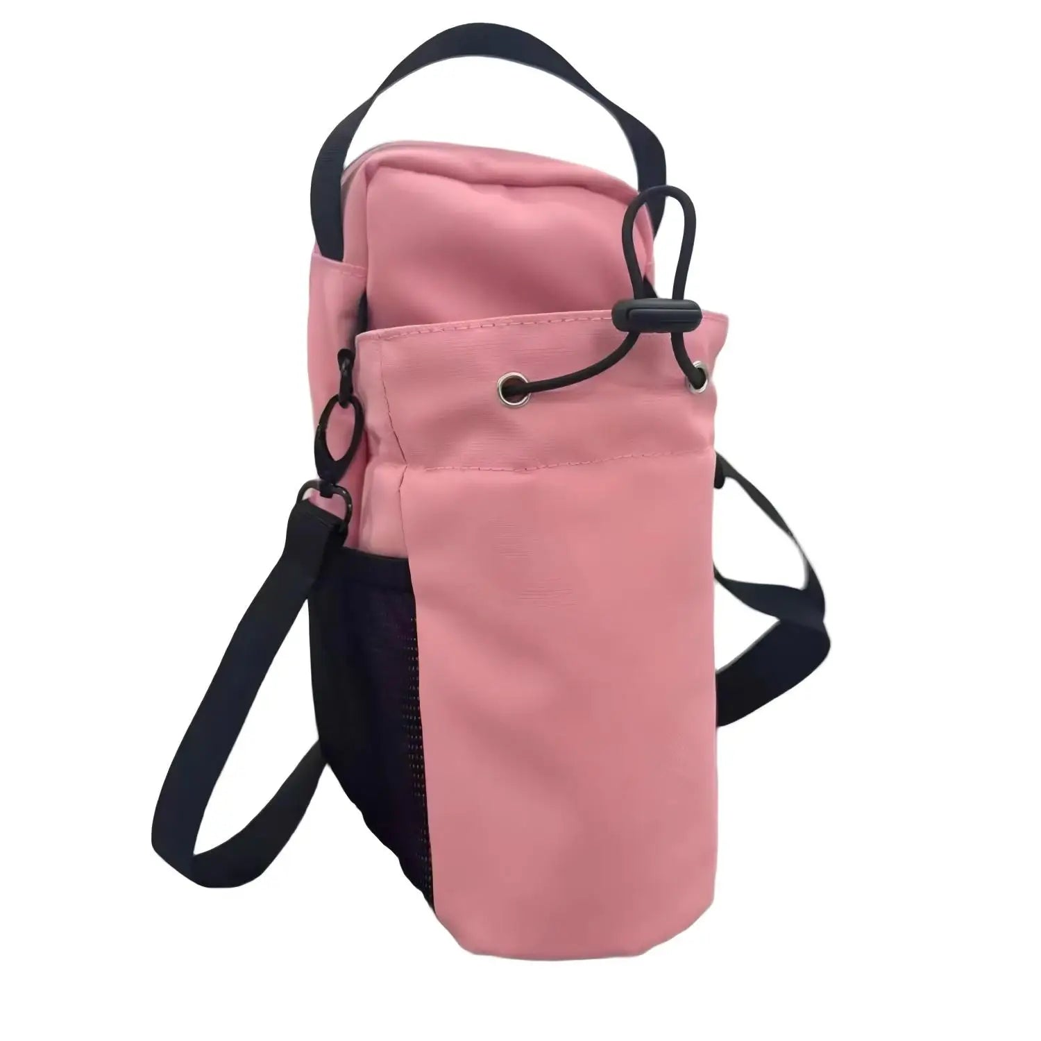 Strong Magnetic Gym Water Bottle Bag, RFID Safe Waterproof Anti-Theft Pouch for Workout Travel, Orange
