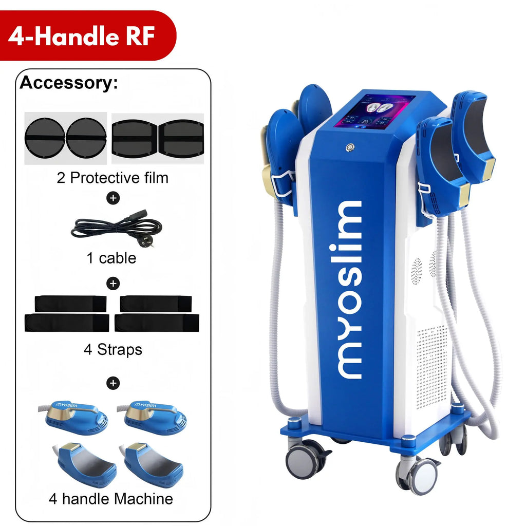 Body Sculpting Equipment EMS RF Muscle Training Machine for Professional Beauty Salon Spa Weight Loss Program MYOslim 15T 6500W