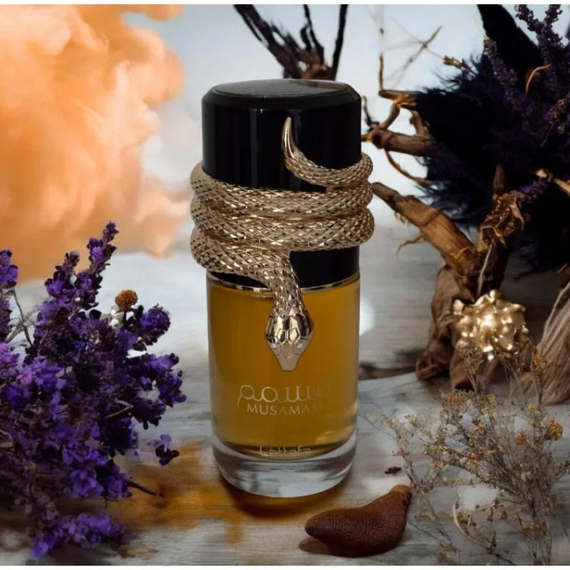 Unisex Oriental Floral Eau De Parfum 100ml Long Lasting Elegant Fragrance for Men and Women with Soft Bright and Warm Layers
