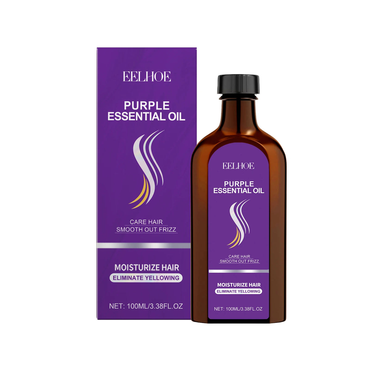 Purple Color Hair Mask Dyed Hair Lock Hair Color Repair Damaged Hair Smooth Cleansing Naturalc Gentle Nonirritating Hair Care