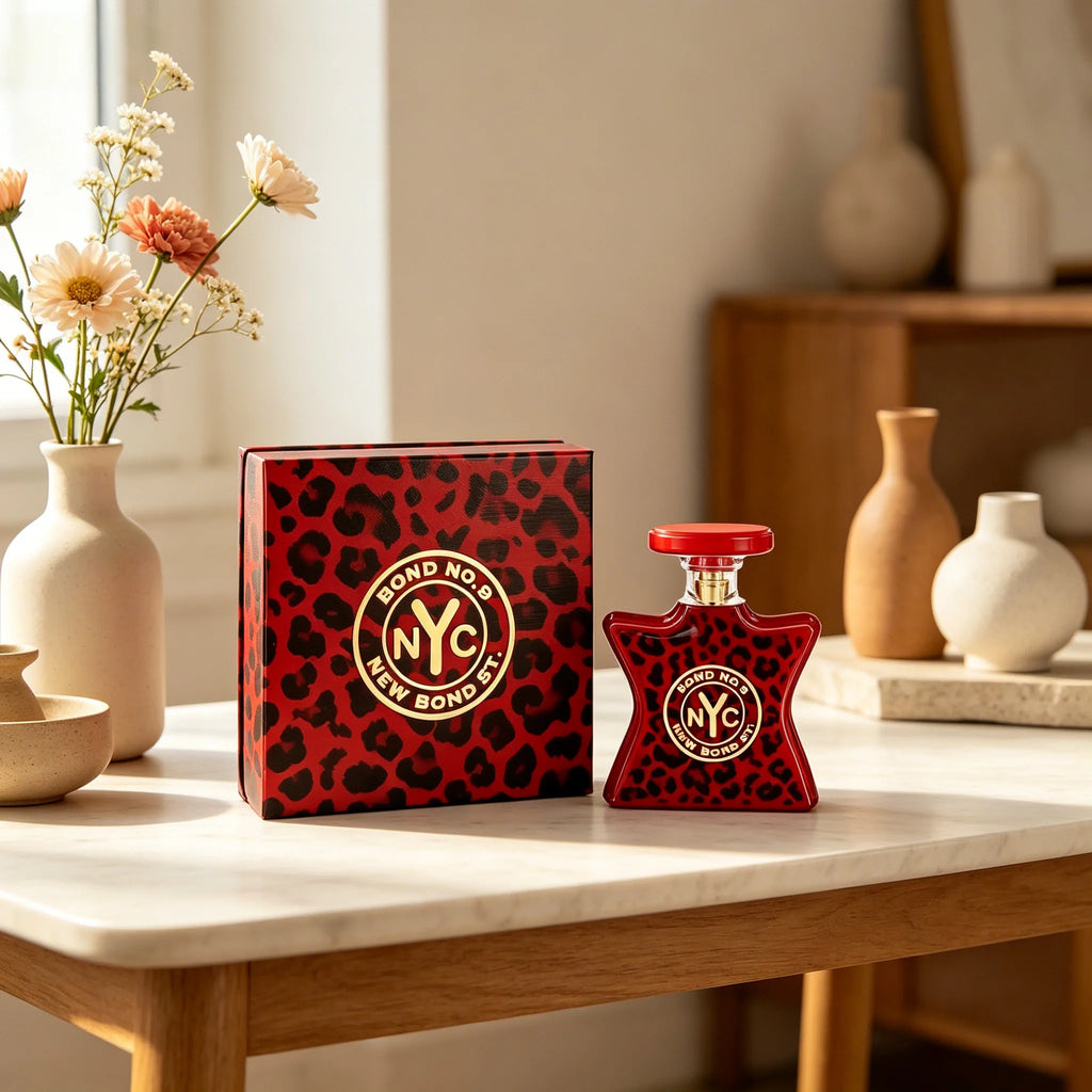 Bond No.9 New Bond St. Eau De Parfum Spray Unisex Powerful Long Lasting Trail Delicate Sweet Elegant Luxury Niche Fragrance Versatile Designer Perfume For Men And Women