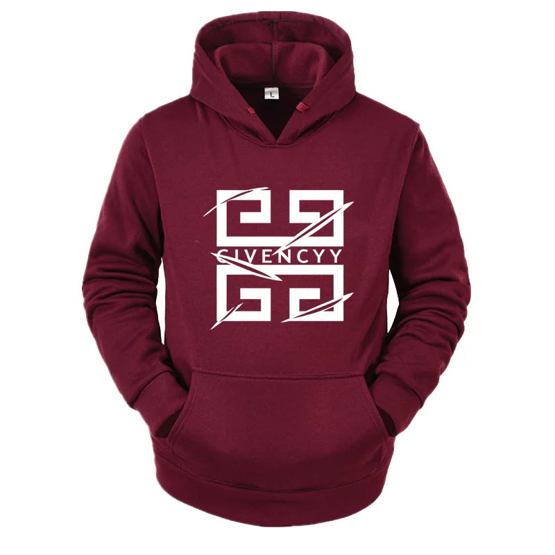 Autumn/Winter Men's 2025 Fashion Fun Pattern Printed Harajuku y2k Hoodie Casual Street Women's Fashion Street Outdoor Hoodie