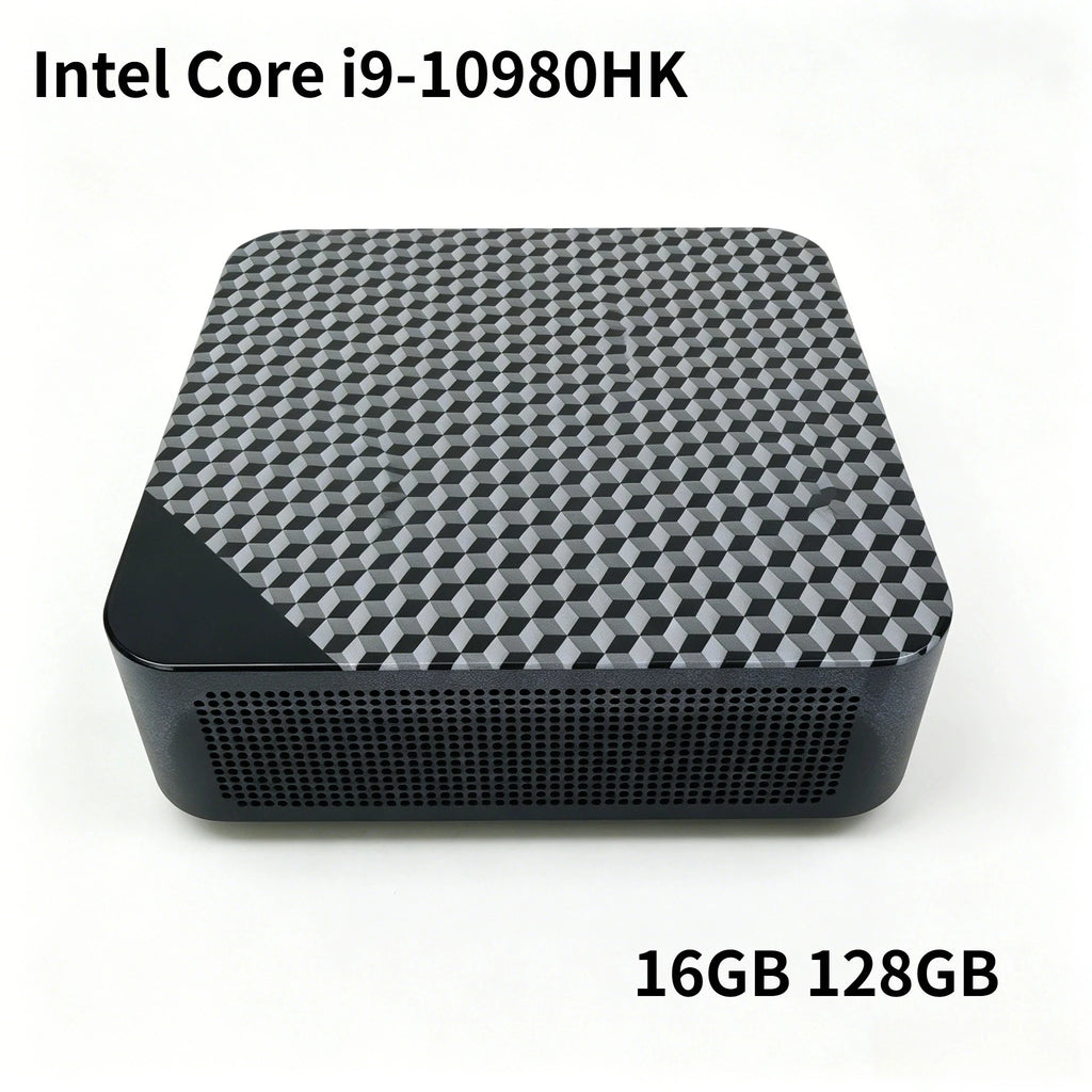 Intel Core i9-10980HK Mini PC 16GB DDR4 512GB NVMe SSD Triple 4K Display WiFi6 BT5.2 Silent Office Home Desktop Pro
