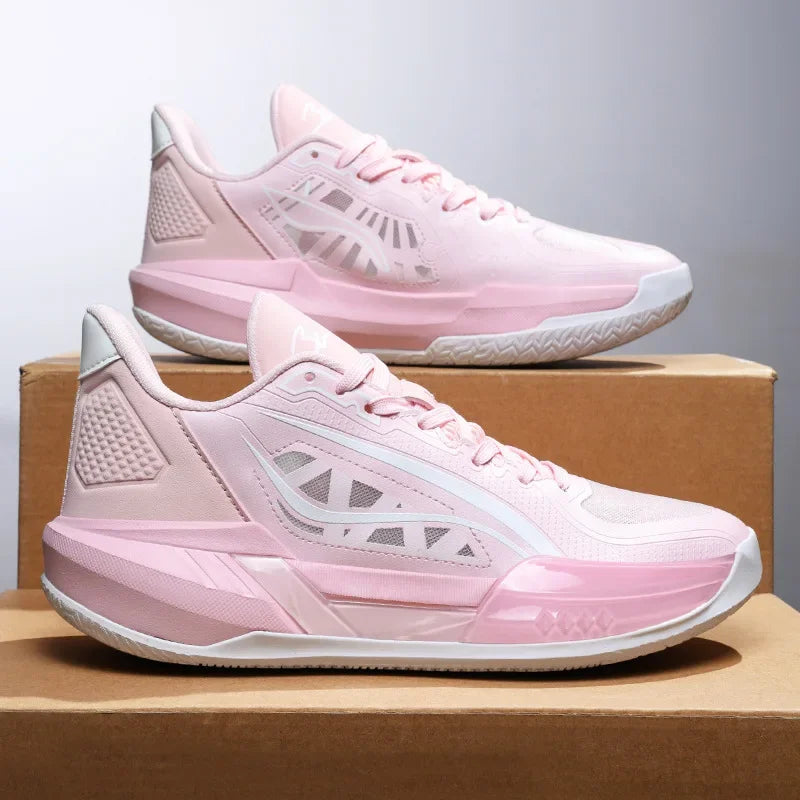 Quick Response Basketball Shoes Sound Design Competition Grade Shock Absorption Wear Resistant Lightweight Men's Athletic Shoes