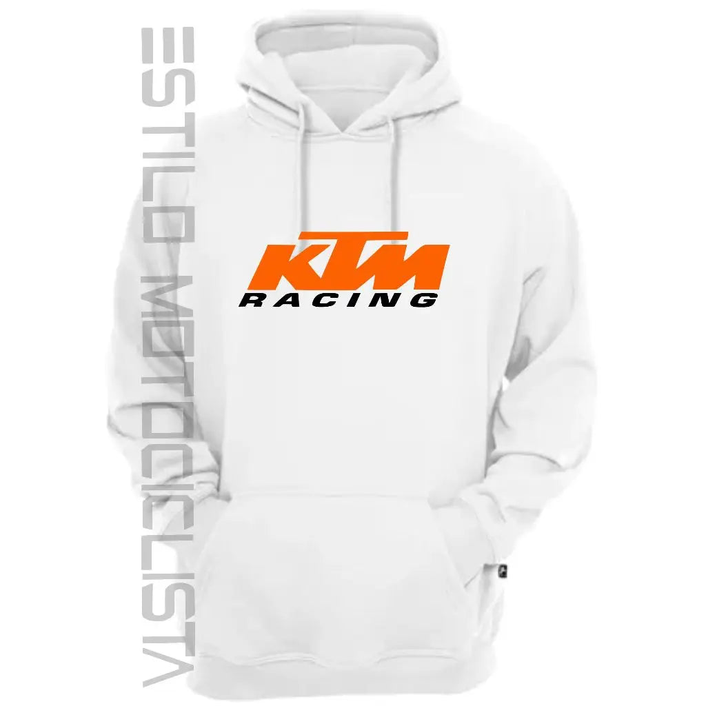 KTM RACING Moto casaco canguru com bolso masculino e feminino
