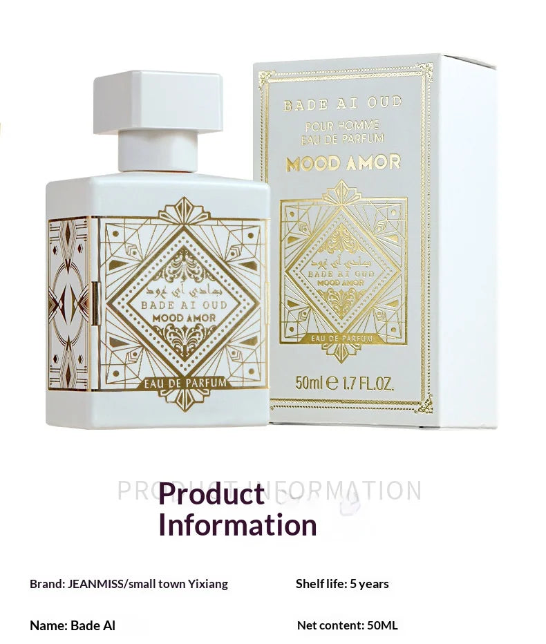 Leather Perfumes Man Perfume Spray Flirting Pheromone Long Lasting Men High-end Arabian Attract Gentleman Valentine Gift