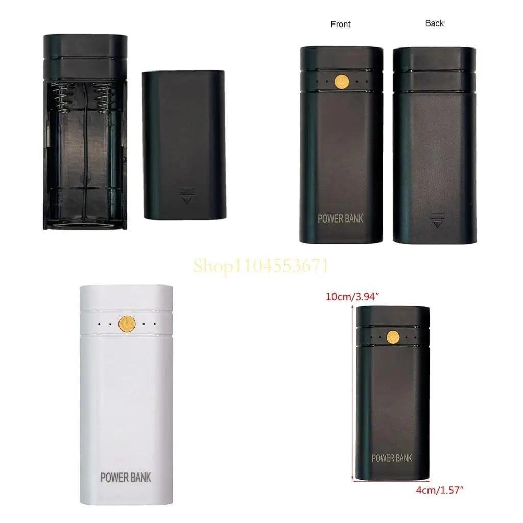 Best Seller DIY 2x18650 Battery Case With Indicator Power Bank Shell Charger-Box Accessories Removable Back Cover