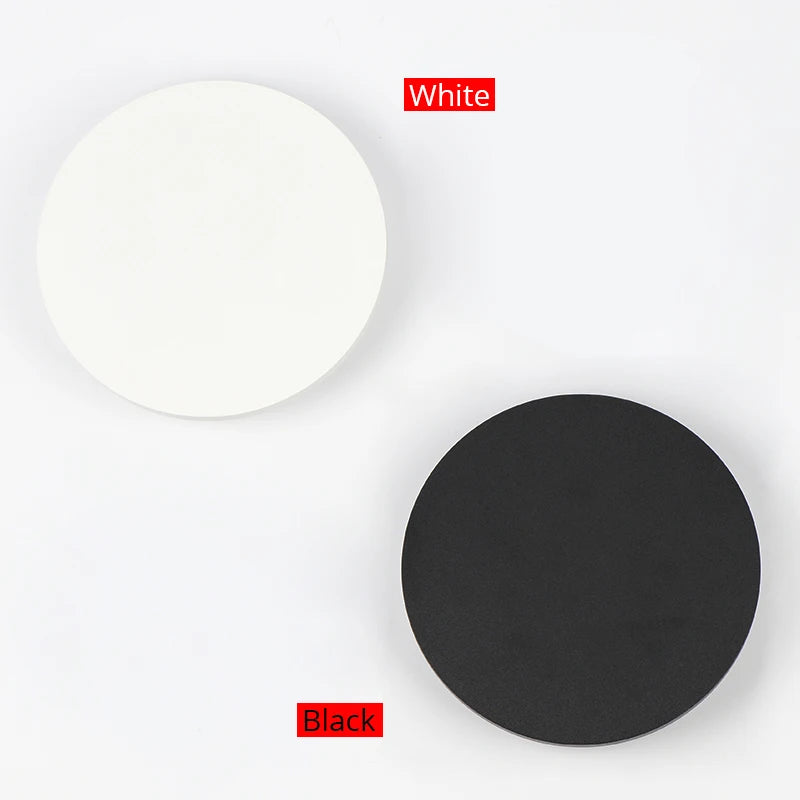 LED Wall Light with Touch Switch Bedroom Bedside Wall Lamp Indoor Stair Lighting Lamp Fixture Iron and Acrylic Materials AC220V