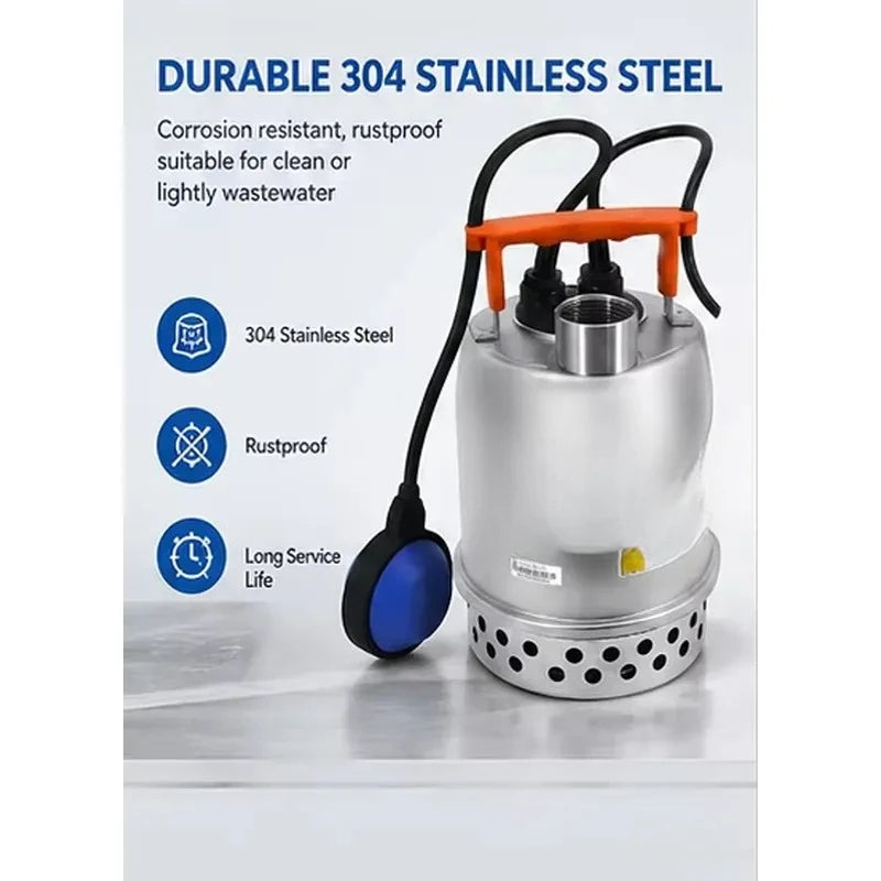 electric submersible pump suitable for swimming pool fountains aquarium water circulation