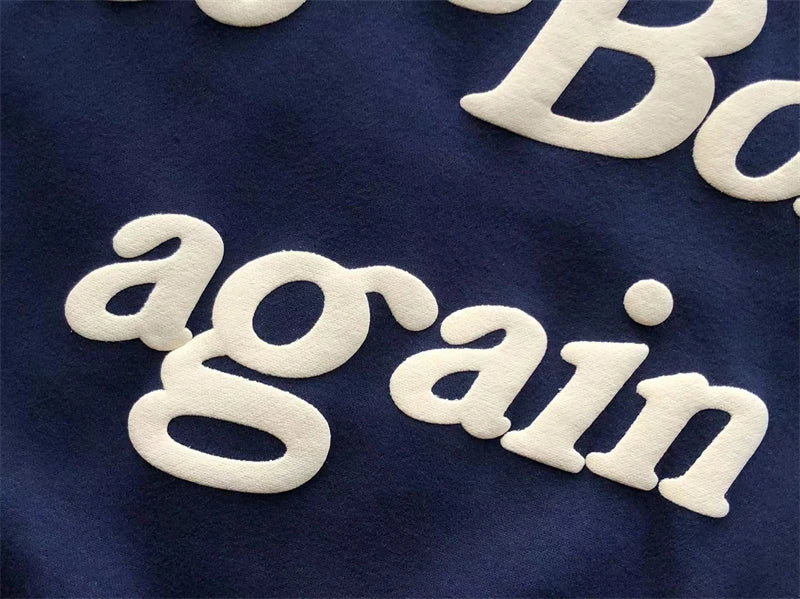 Foam Logo Ye Must Be Born Again Hoodie Men Women Best Quality Oversize Kanye West CPFM.XYZ Sweatshirts