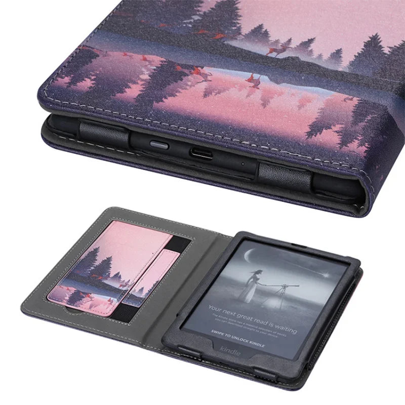 2021 All-new Case For Kindle Paperwhite 5 11th 6.8"Signature Edition Magnet Smart Cover Kindle Paperwhite4/3/2/1 Hand Strap Capa