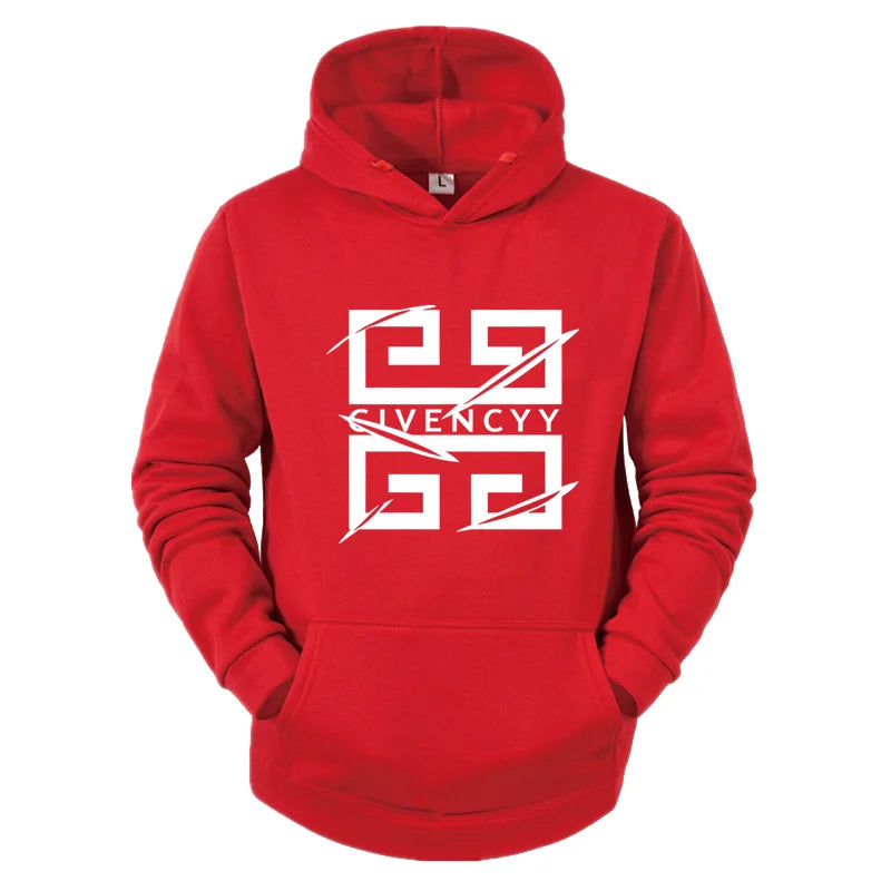 Autumn/Winter Men's 2025 Fashion Fun Pattern Printed Harajuku y2k Hoodie Casual Street Women's Fashion Street Outdoor Hoodie