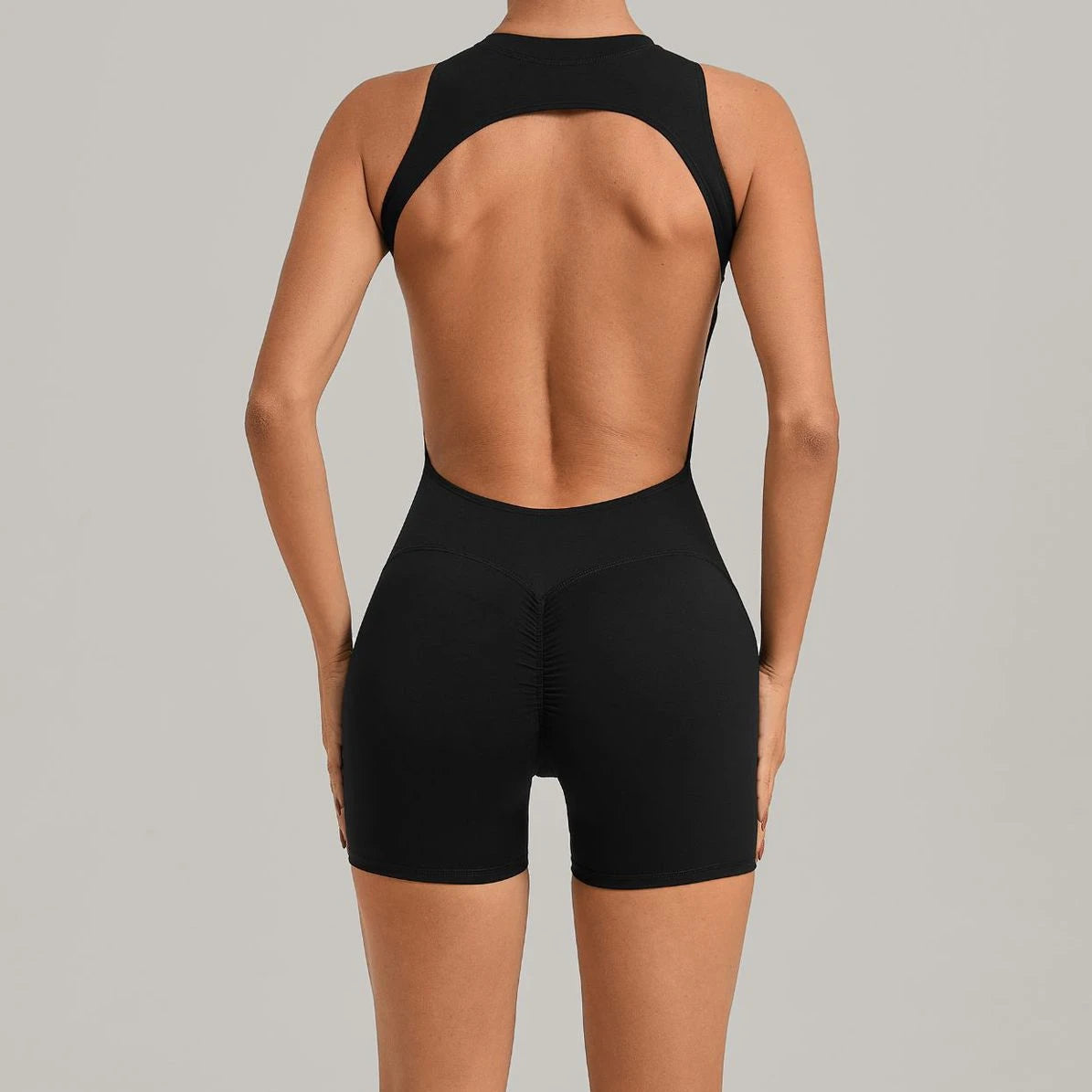 Sport Jumpsuit Padding Fitness Overalls Push Up Gym Clothes Woman Workout Clothes 2026 Black Red Mono Combinaison Coffee Navy