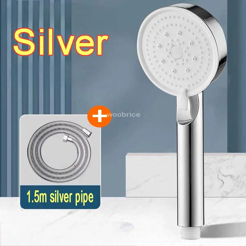 Shower Phone Bathroom Bath and Accessories Shower for Bathroom High Pressure Water Saving Pressurized Spa Handheld Showers