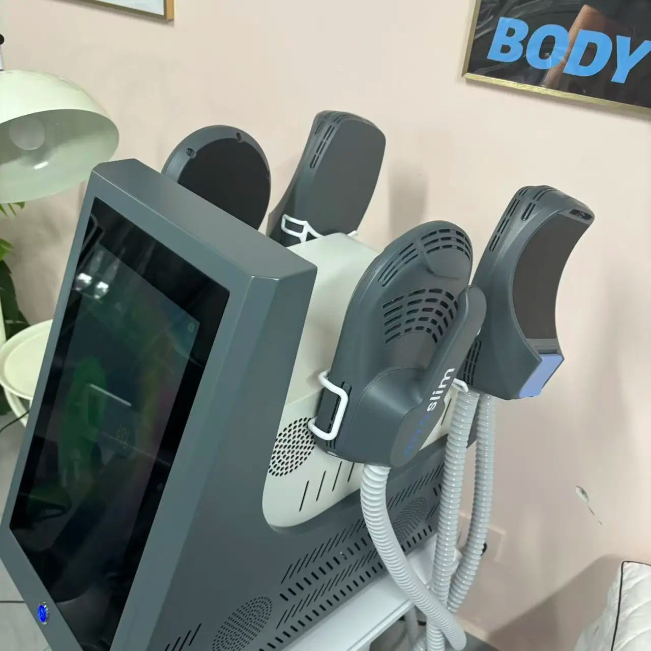 Portable HIEMT Body Slimming Machine Muscle Training Pelvic Floor Toner Postpartum Recovery Butt Lift  Full Body Contouring CE